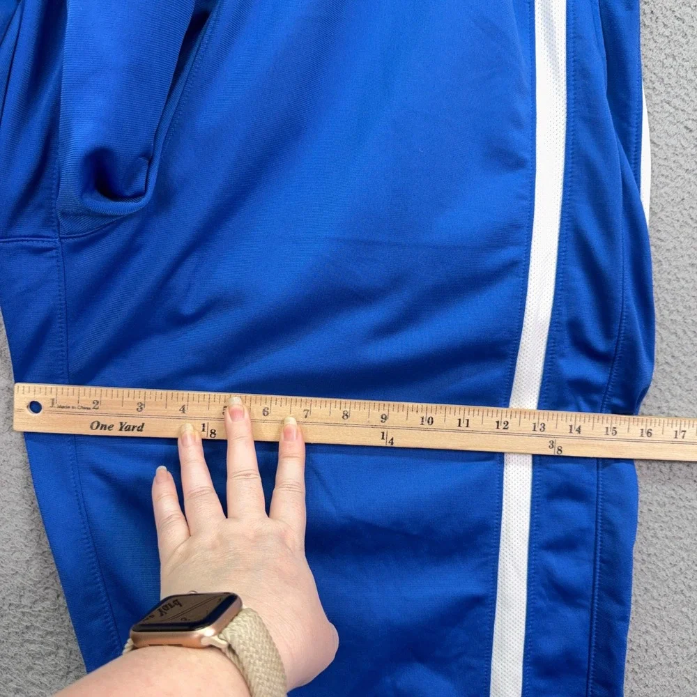 Vintage Jordan Track Pants Mens XXL Royal Blue White Stripe Active Lounge Y2K